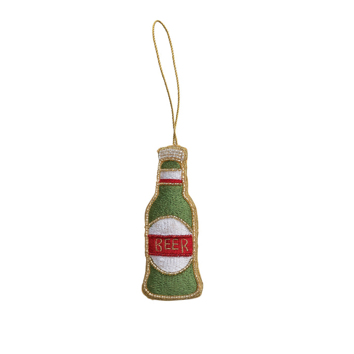 Fabric Booze Ornaments