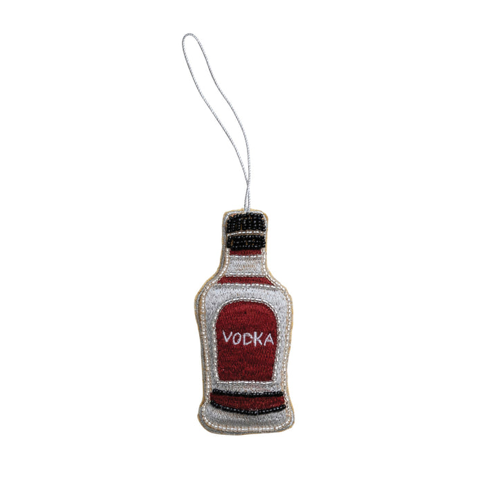 Fabric Booze Ornaments