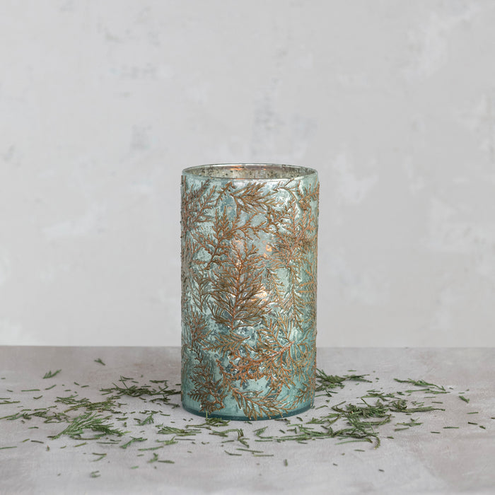 Mercury Glass Juniper Vase