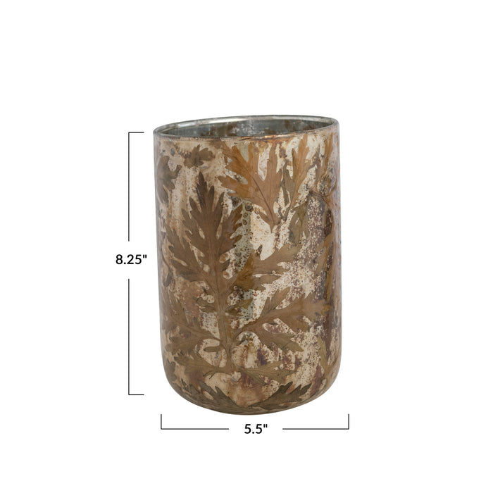 Mercury Glass Juniper Vase