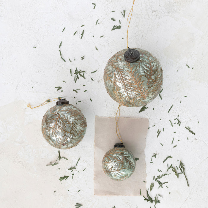 Juniper Mercury Ball Ornament