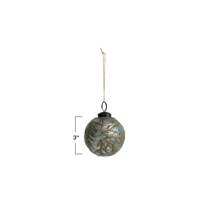 Juniper Mercury Ball Ornament