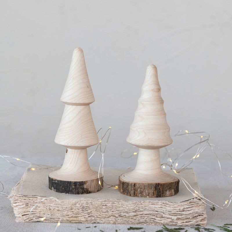 Wooden Live Edge Trees