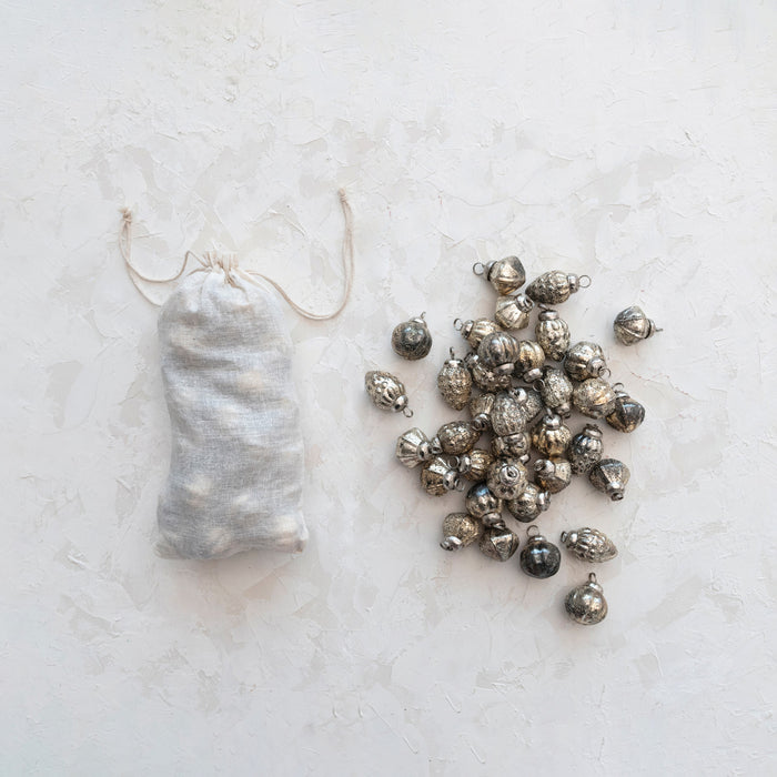 Tiny Emboossed Ornaments
