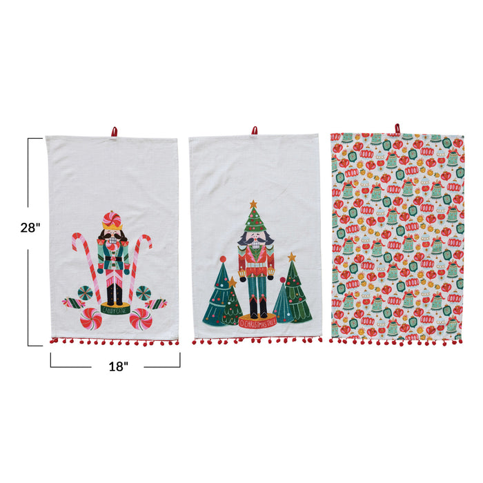 Nutcracker Tea Towels