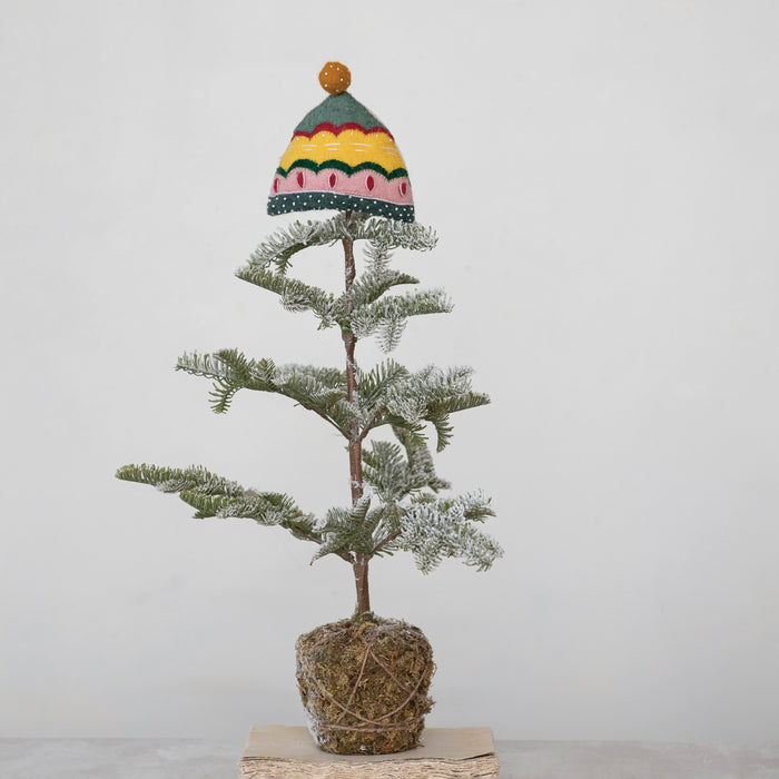 Handmade Wool Tree Topper