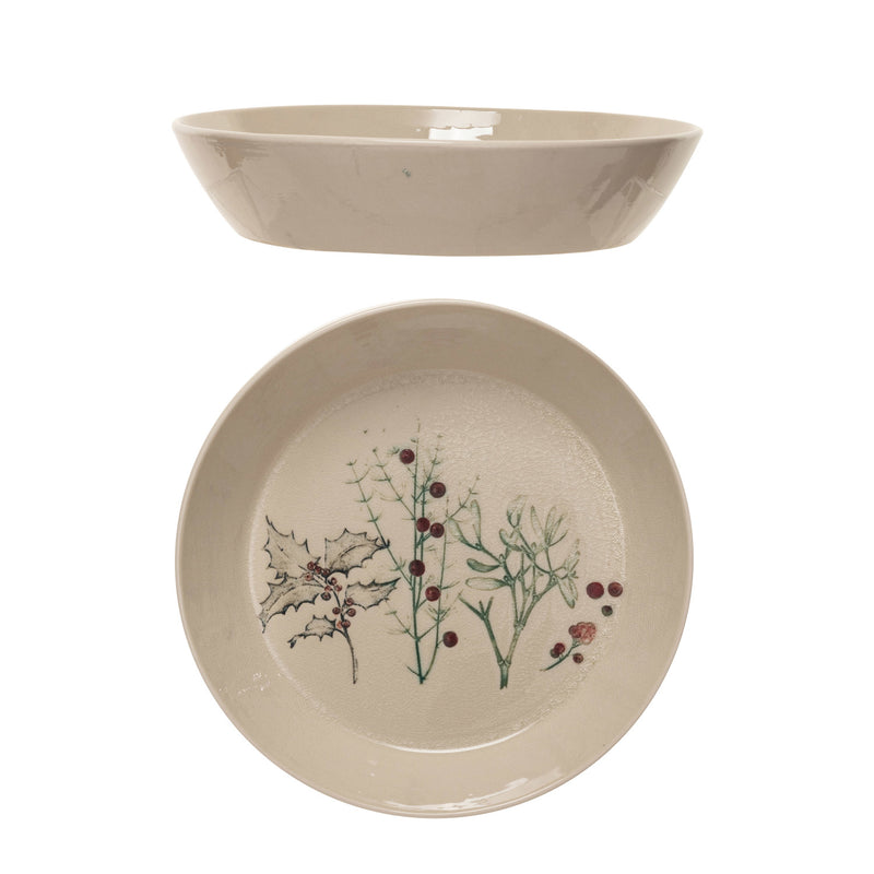 Stoneware Berry Dish