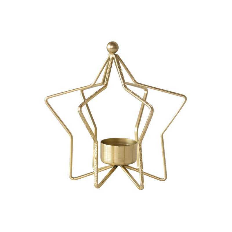 Metal Star Tealight Holders