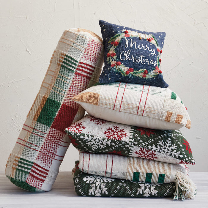 Plaid Woven Throw
