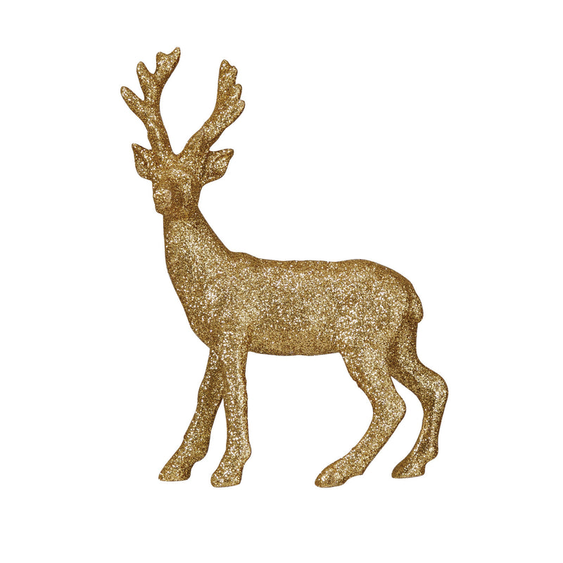 Small Gold Glitter Deer