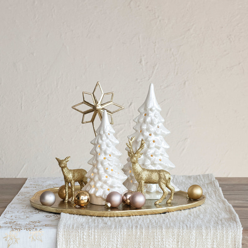 Small Gold Glitter Deer