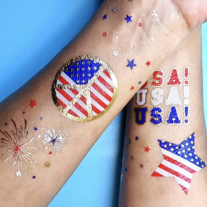 Americana Variety Temporary Tattoos