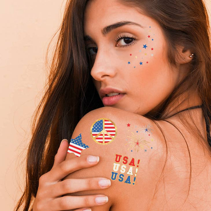 Americana Variety Temporary Tattoos