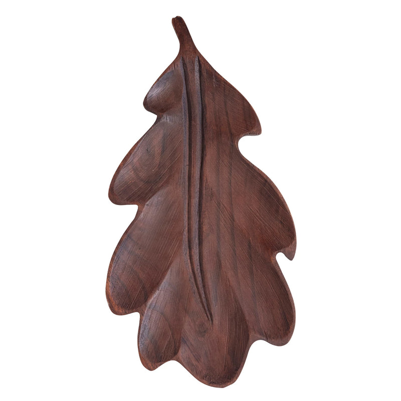 Mango Wood Leaf Dish