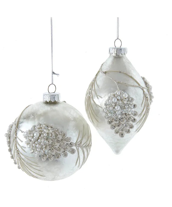 Frosted Forest Ornaments