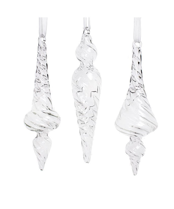 Spiral Icicle Ornament