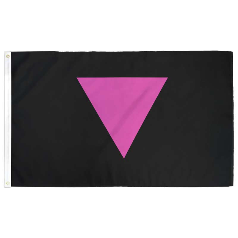 Pink Triangle Flaglets Pink Triangle Pride Flag — Beth's - A Christmas and Holiday Shop