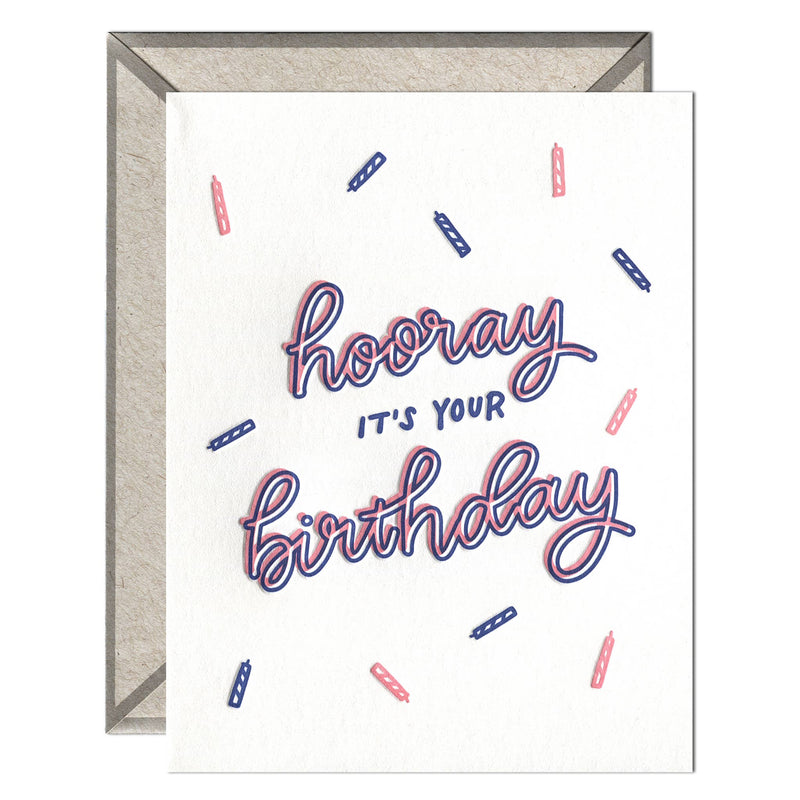 Birthday Hooray Card