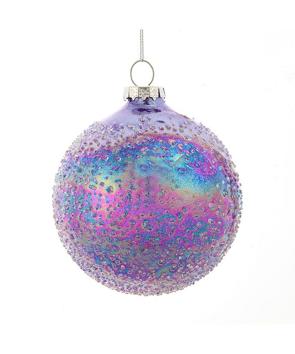 Purple Iridescent Ornament