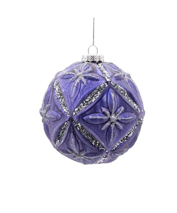 Glittered Ball Ornament