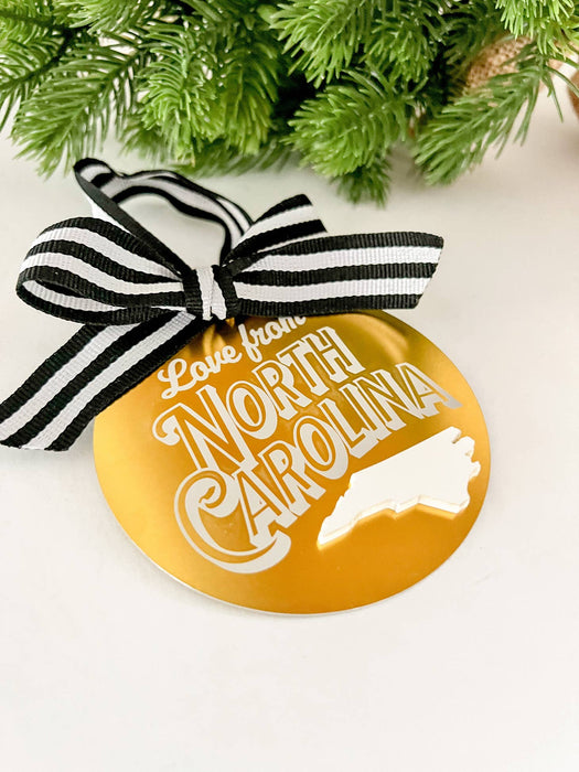 Love From NC Ornament