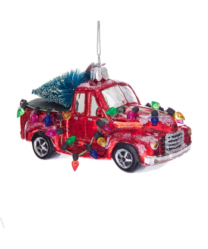 Truck With Tree Ornament