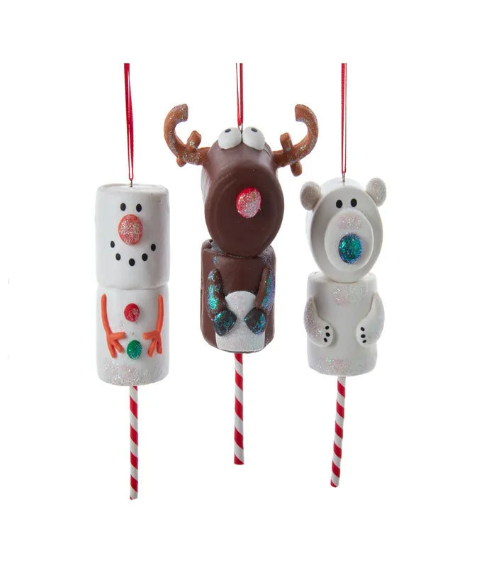 Woodland Marshmallow Ornaments