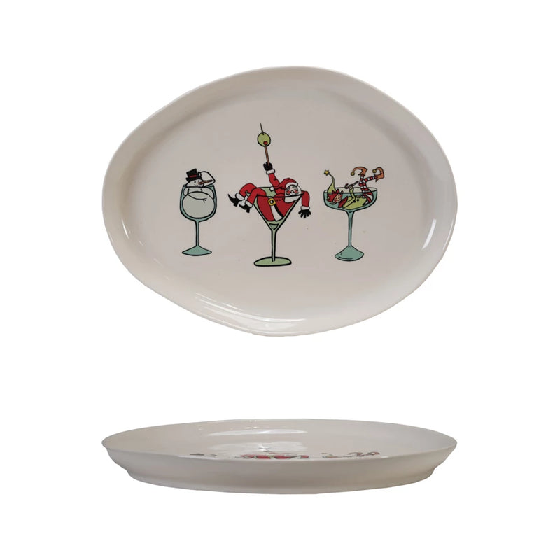 Tipsy Santa and Friends Platter