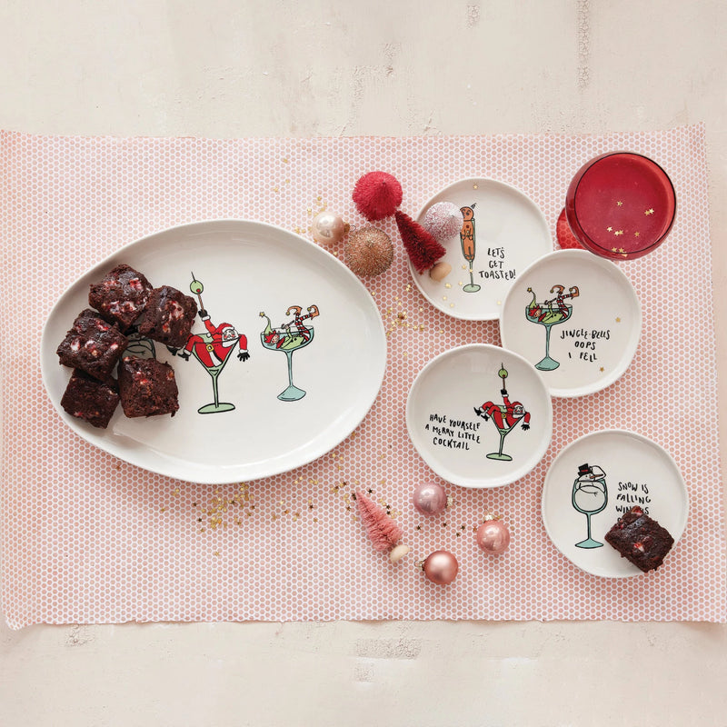 Tipsy Santa and Friends Platter