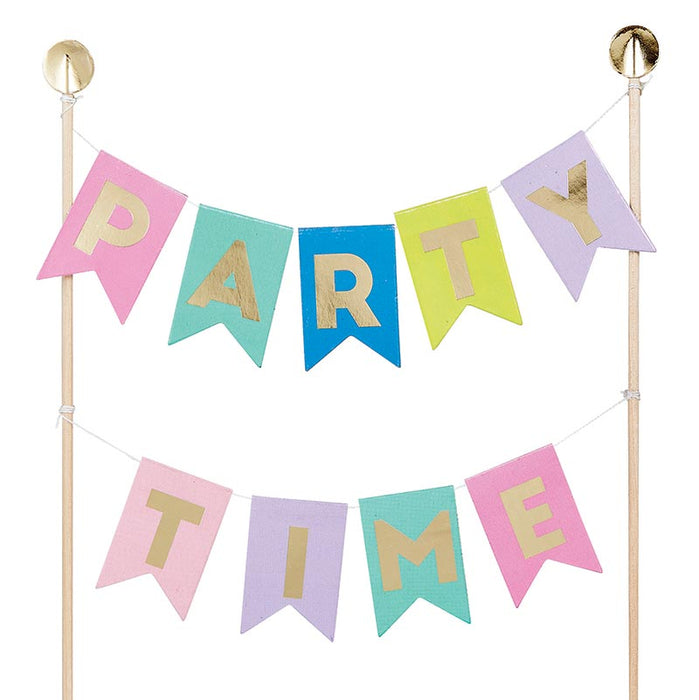 Party Garland Cake Topper
