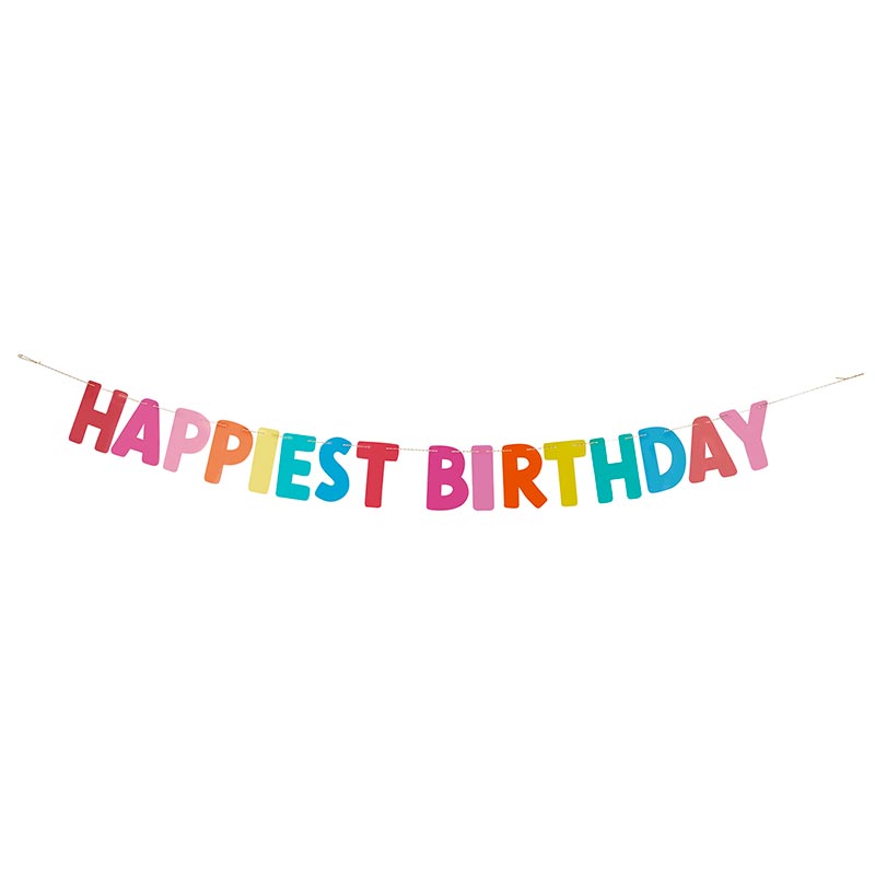 Happiest Birthday Garland