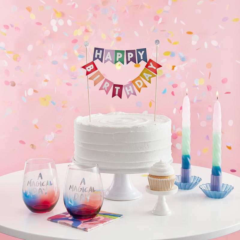 Garland Cake Topper