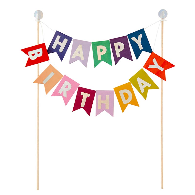 Garland Cake Topper