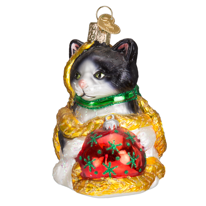 Holiday Kitten Ornament