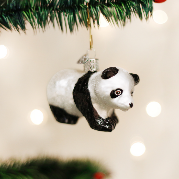 Panda Cub Ornament