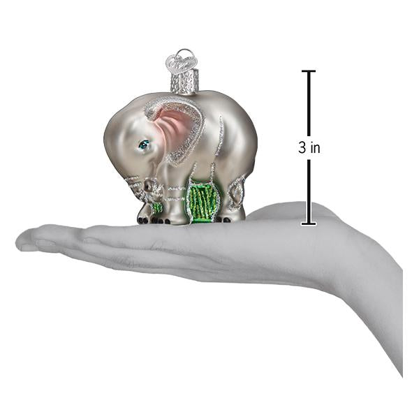 Baby Elephant Ornament