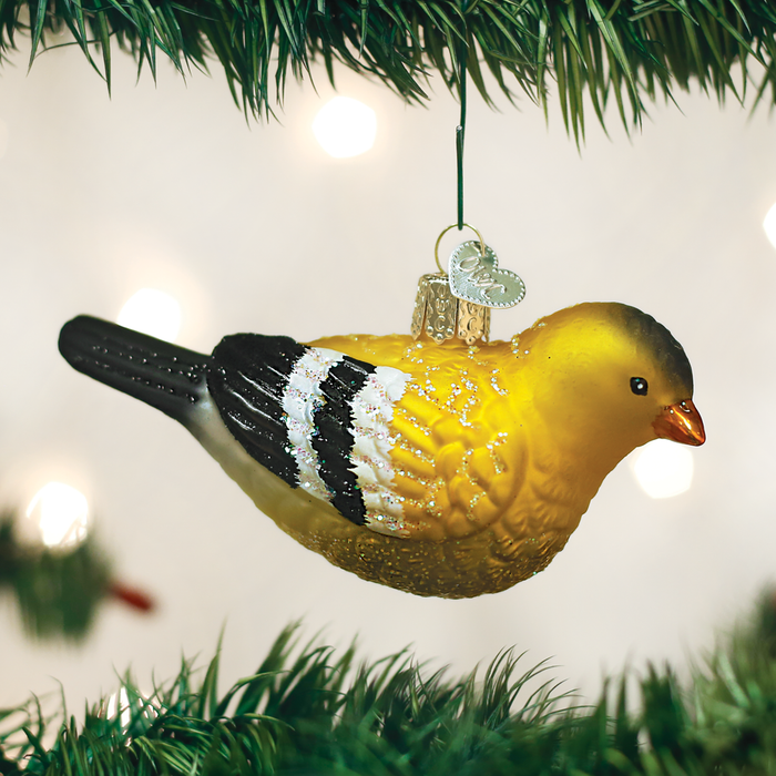 American Goldfinch Ornament