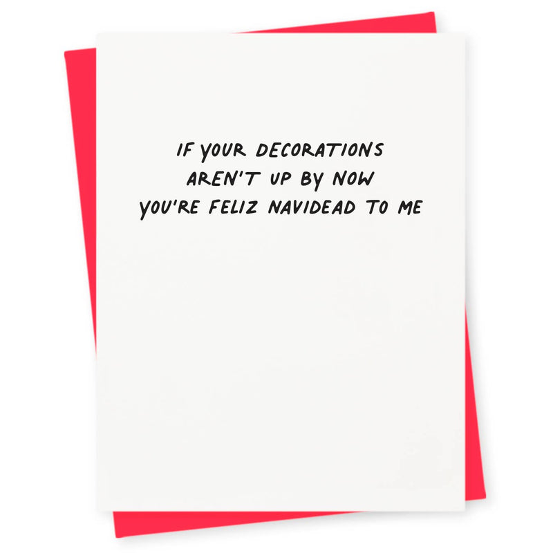 Feliz Christmas Card