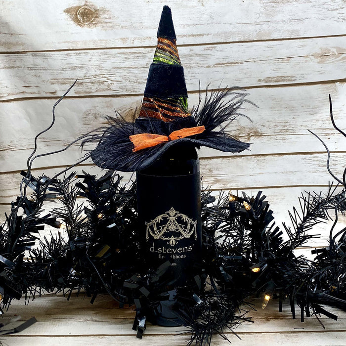 Witch Halloween Beverage Topper