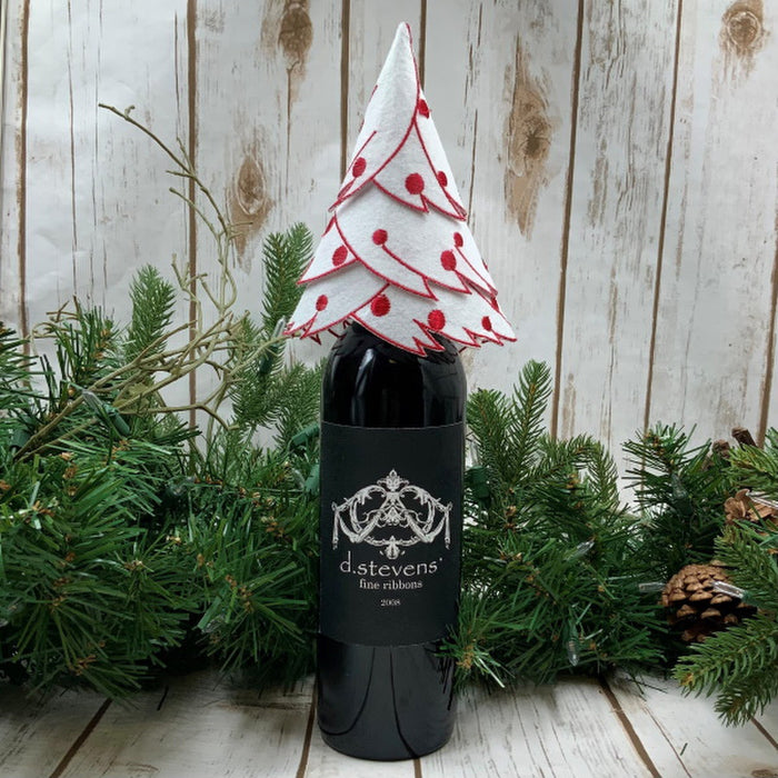 Christmas Tree Bottle Topper