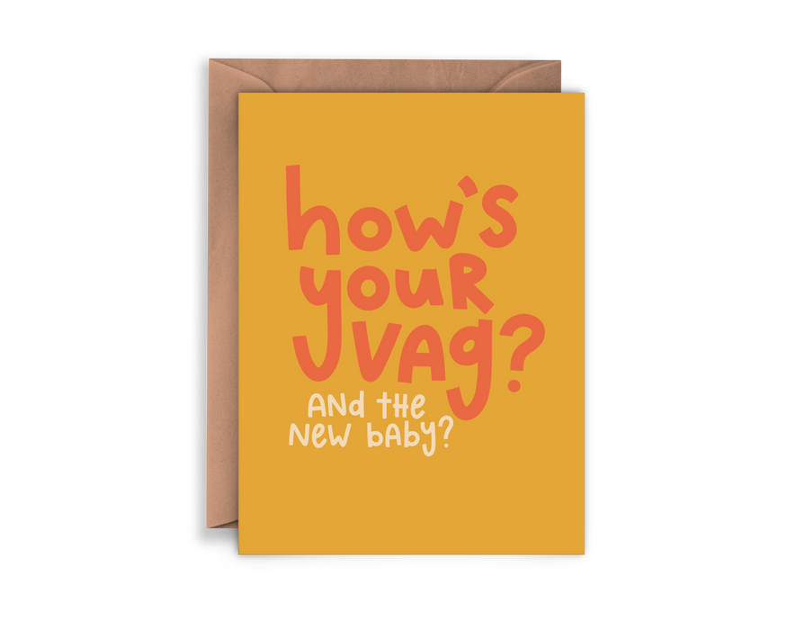 Hows Your Vag? Card