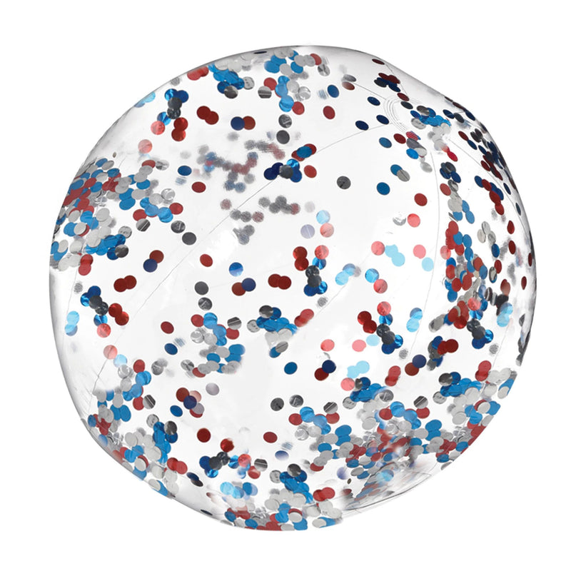 Americana Confetti Beach Ball