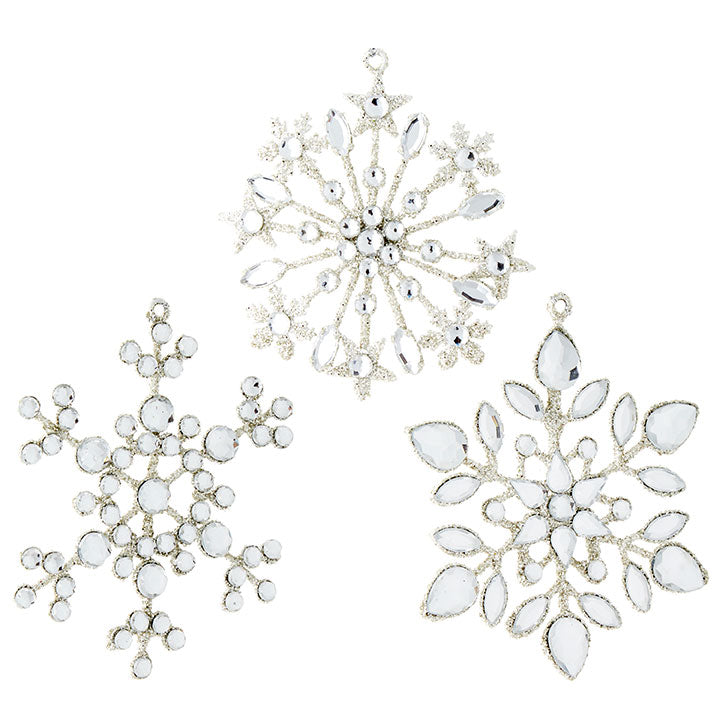 Snowflakes & Snowmen Ornaments