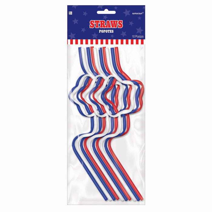 Americana Silly Straws
