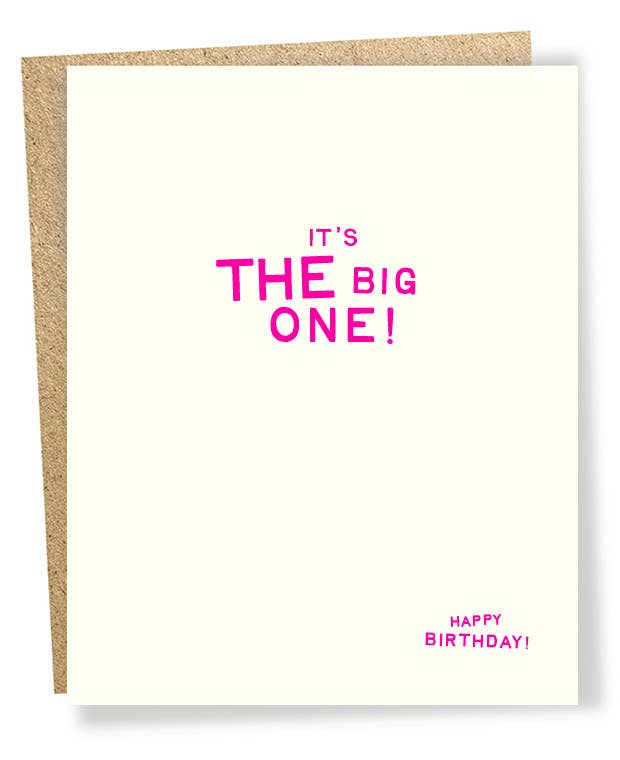 Big One Card — Beth's - A Christmas and Holiday Shop