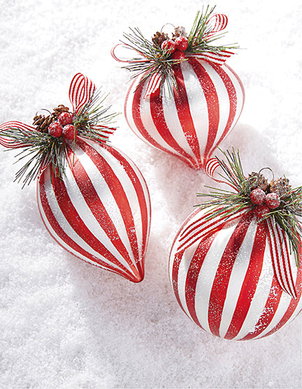 Striped Ornament - Finial