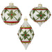 Holly Leaf Ornament - Round