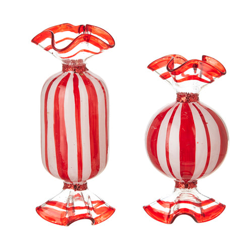 Peppermint Candy Ornament - Long