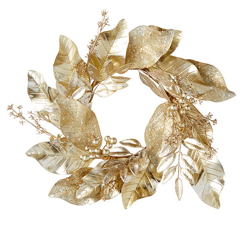 Golden Mini Wreath