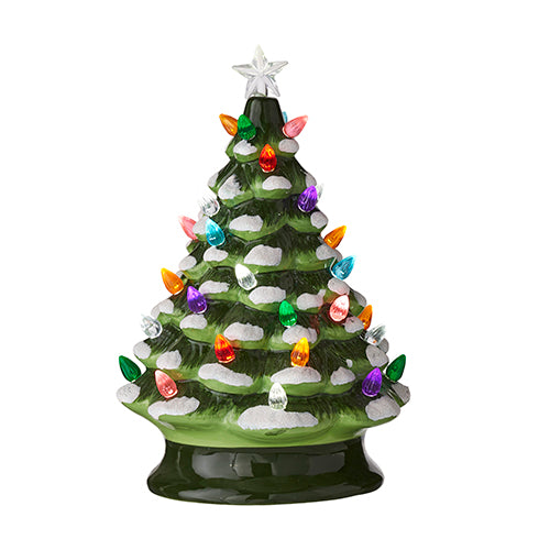 Vintage Lighted Trees